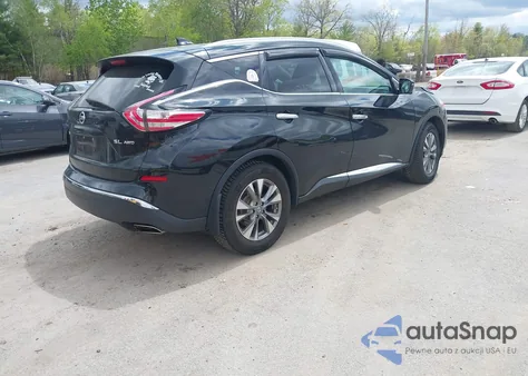 2016 Nissan Murano Sl из США, поврежденный, VIN 5N1AZ2MH2GN159861